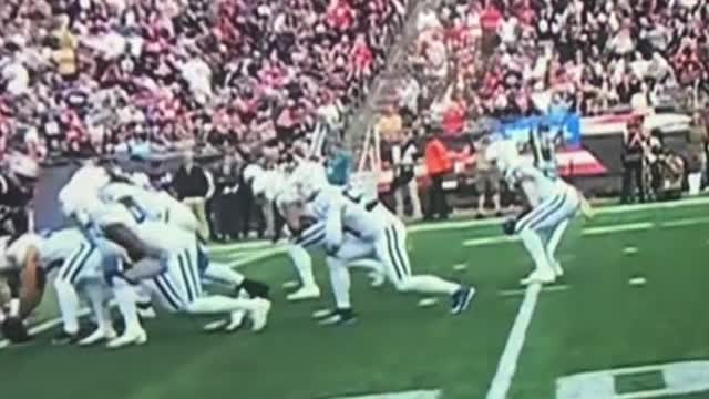 New England Patriots blocked punt