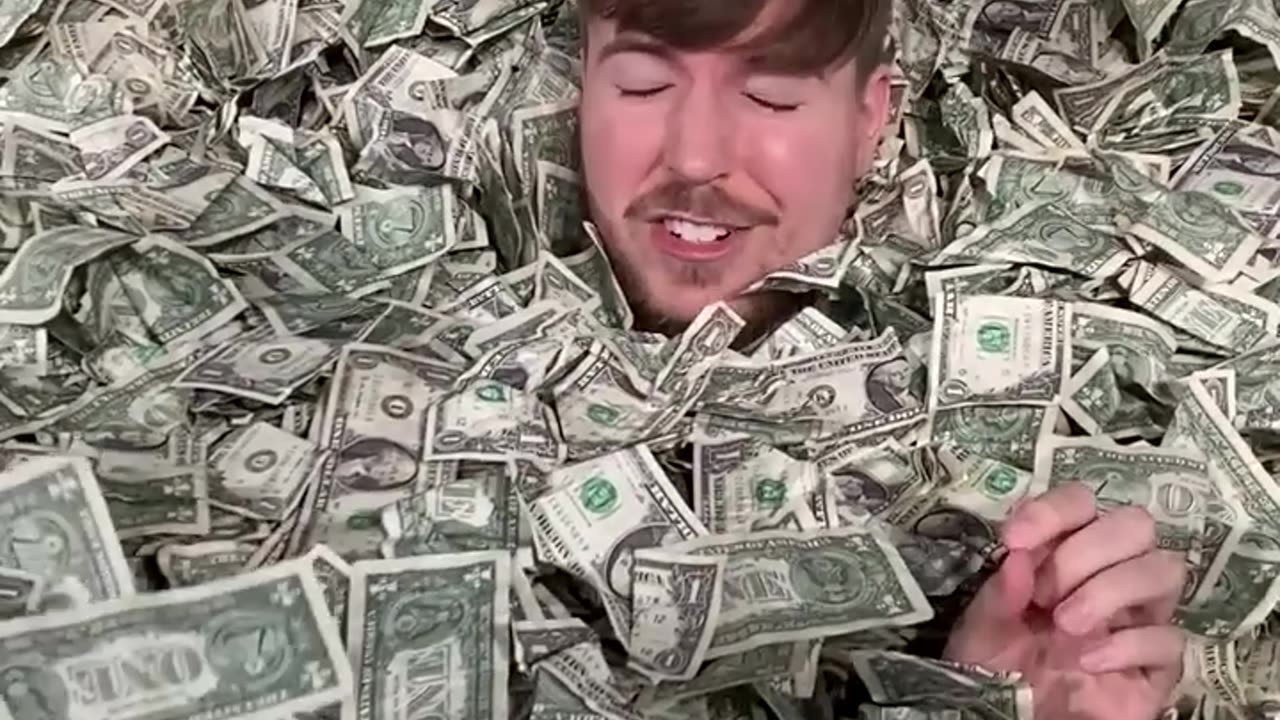 I Filled A Swimming Pool With Money! #mr.beast #Mr.BeastGaming