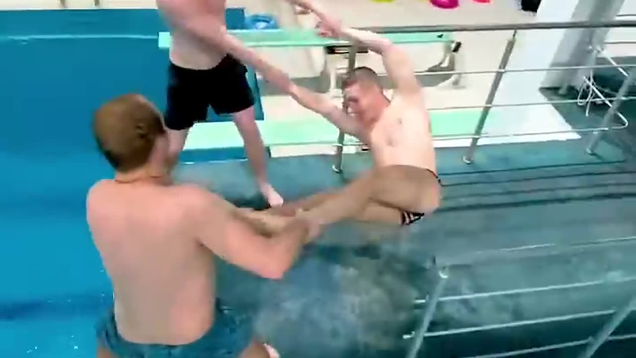 Prank went wrong in swimming pool | Funny videoπ π π