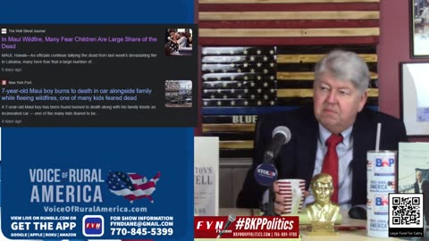 LIVESTREAM - Tuesday 8/22 8:00am ET - Voice of Rural America with BKP
