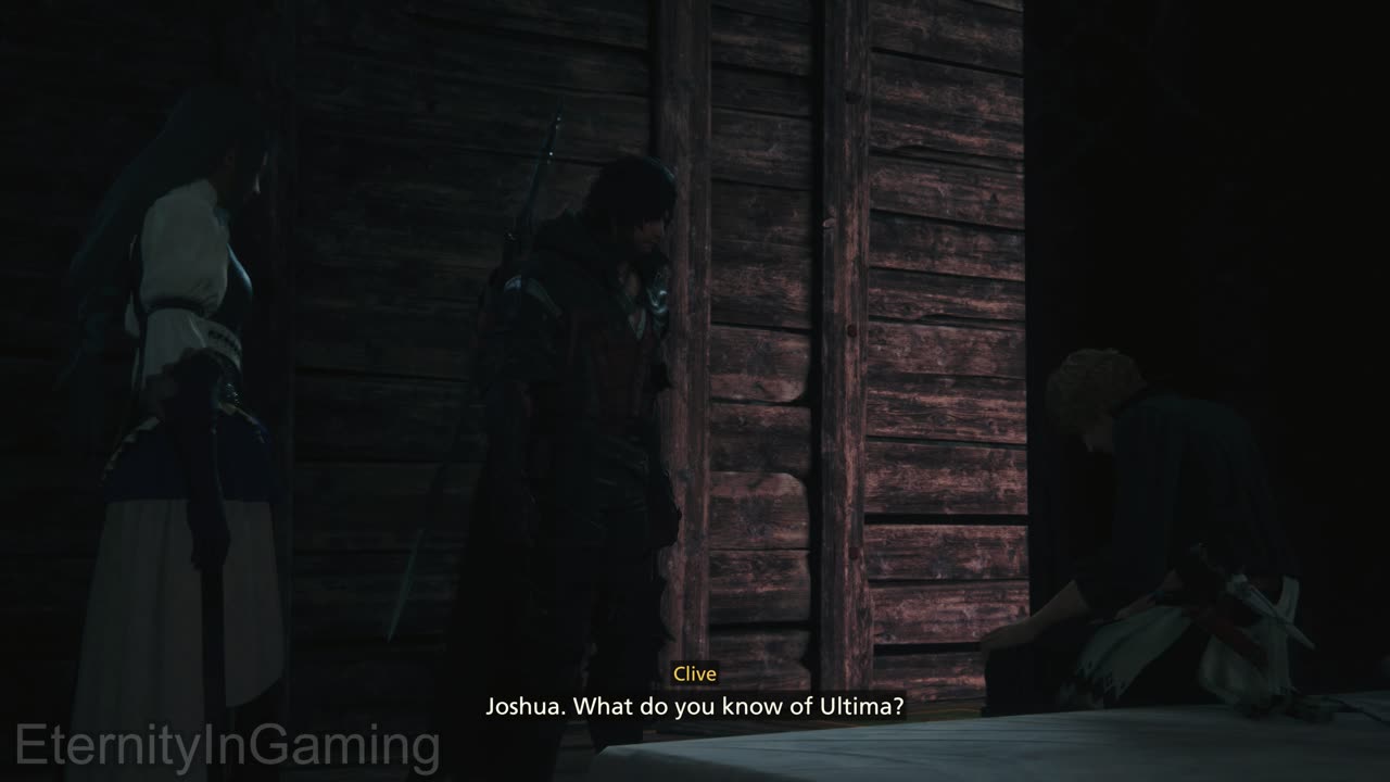 Final Fantasy 16 Joshua and Clive talk about Ultima