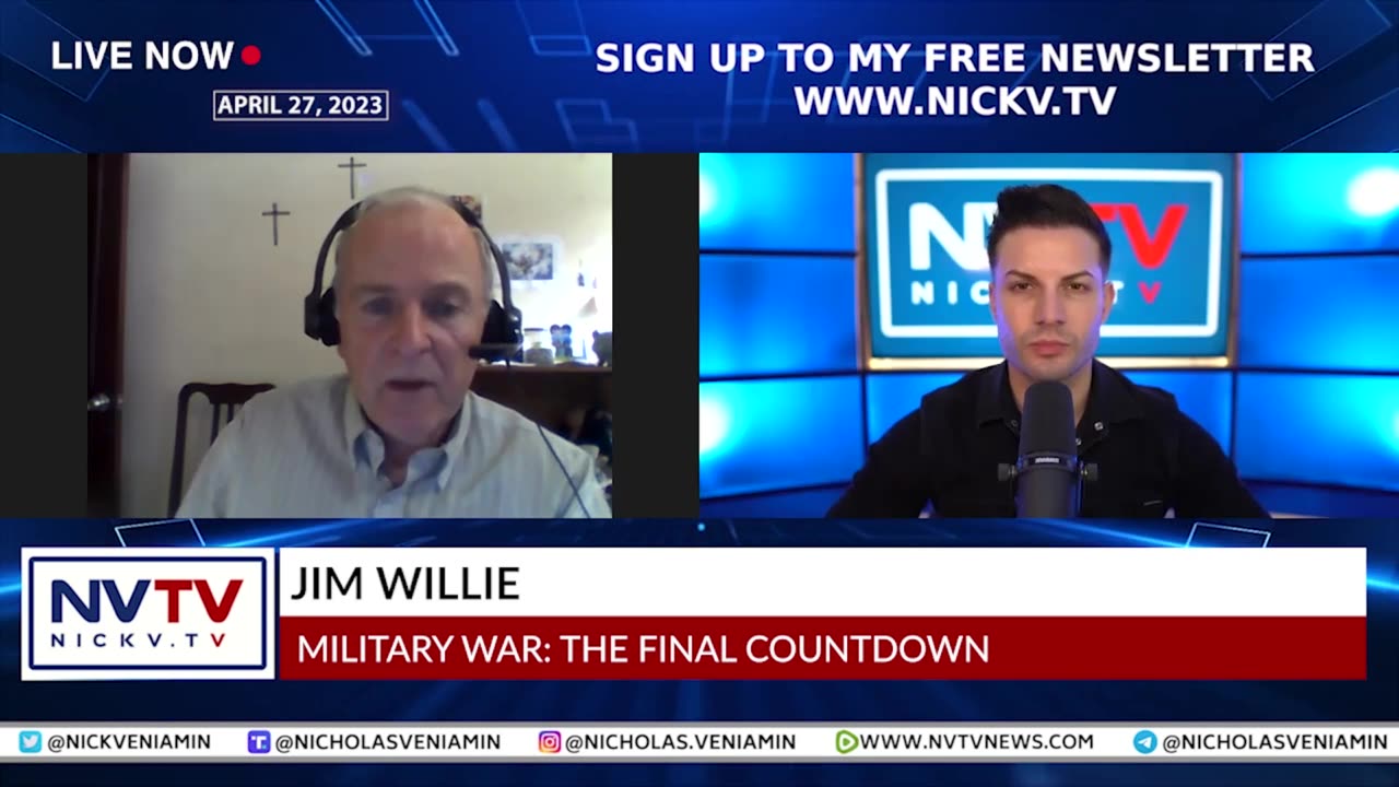 Jim Willie Discusses Military War: The Final Countdown with Nicholas Veniamin