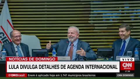 Lula divulga detalhes de agenda internacional | CNN DOMINGO