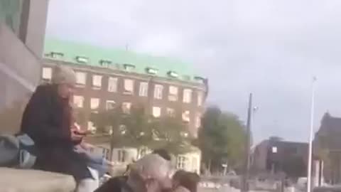 Ankomst til Christiansborg Slotsplads 04.10.2022