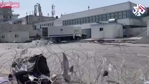 Kabul airport after the departure of U.S. forces.