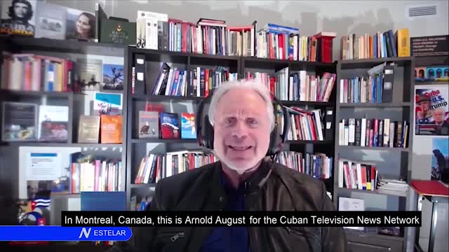 Televisión Cubana Noticiero / Cuban TV News / Arnold August / EN/ES / 18-05-19