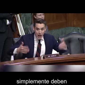 Senator Josh Hawley confronts NCAA President over policies on men in women's spaces.