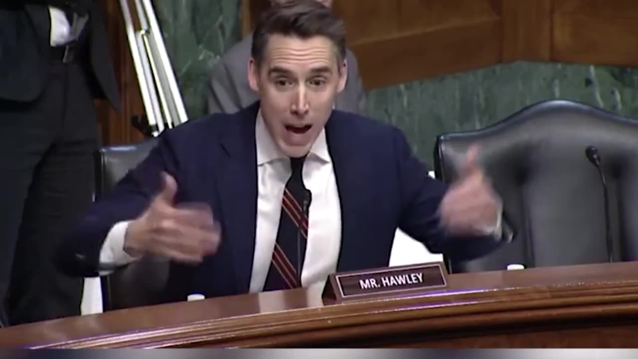 Senator Josh Hawley confronts NCAA President over policies on men in women's spaces.