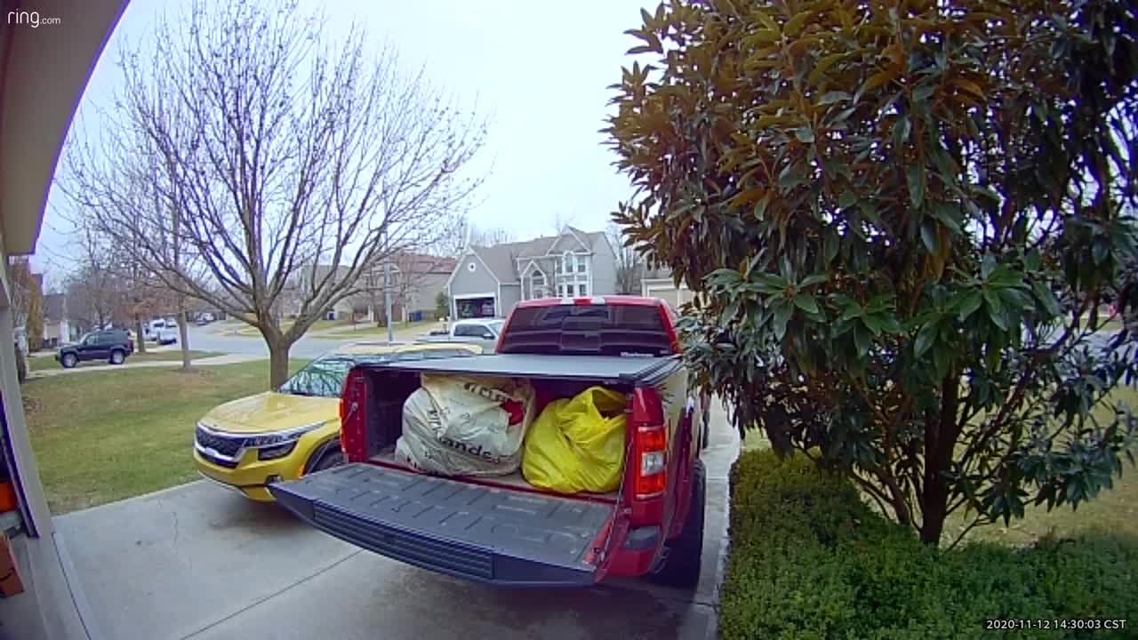 Woman Jumping Out of Truck Misjudges Height and Falls