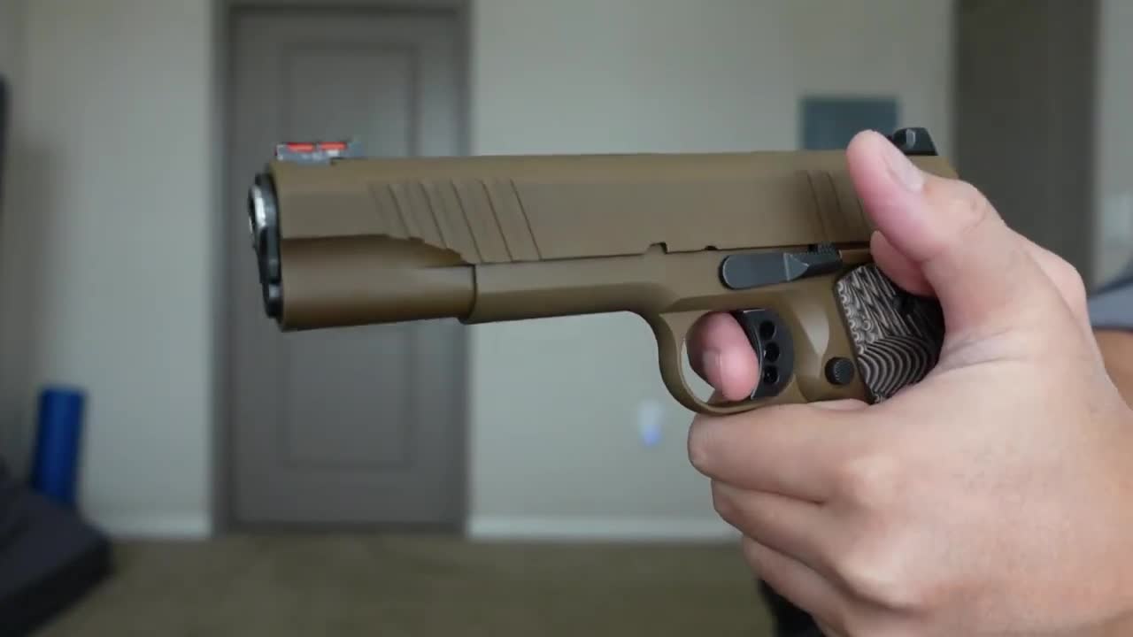 Bul Armory 1911 9MM Government - Cerakote FDE (Flat Dark Earth)