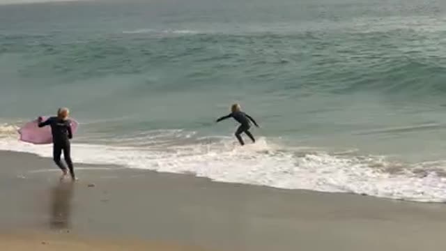 324# Skimboarding Like a PRO at Yrs Old