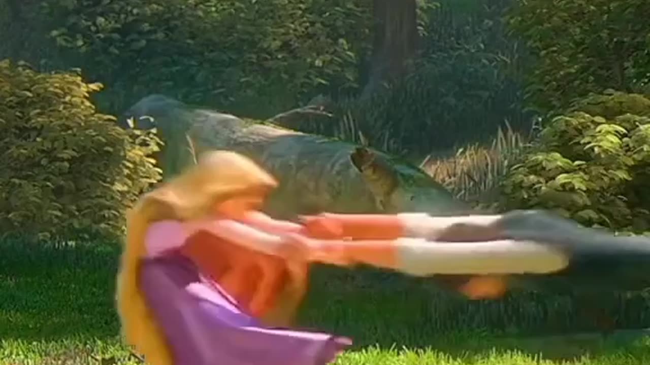 Rapunzal shorts...