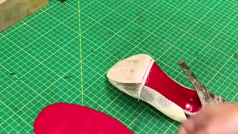 Before/after - transforming old shoes 👠