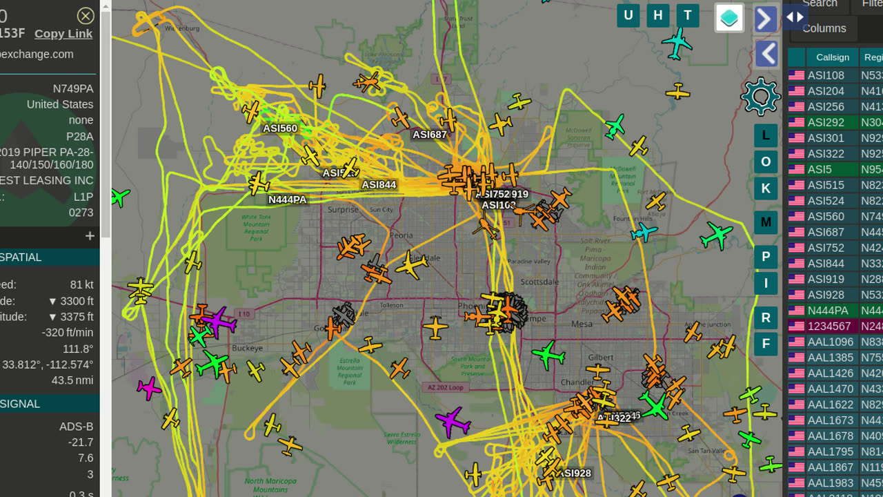 And the SKYWEST NAZI CLAN N749PA goes after US60 RESIDENTS again - August 14th 2023