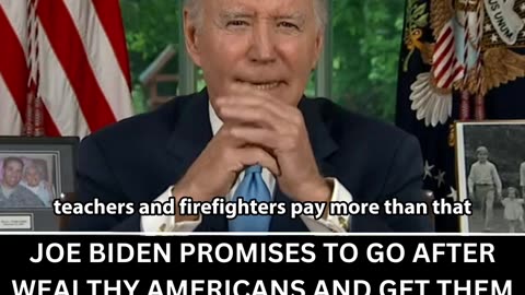 I get the feeling he isn't just stopping at "The Rich"...