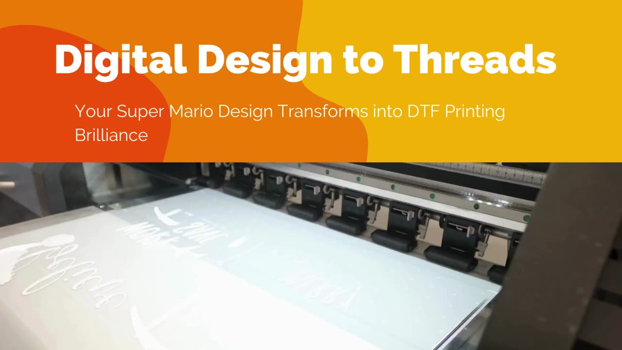 Game On! Super Mario Tee Transformation | Fast DTF Transfer Tutorial