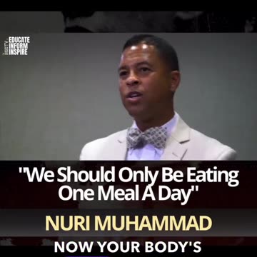 Should we only eat one meal a day?