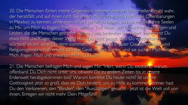 Die Wiederkunft Christi... Jesus Christus erläutert ❤️ Das Dritte Testament Kapitel 1