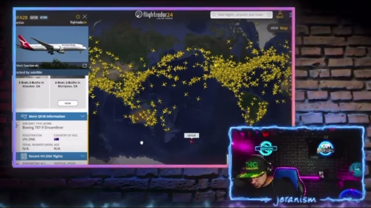 QANTAS FlLT QF-27 - The Globe Earth Killer