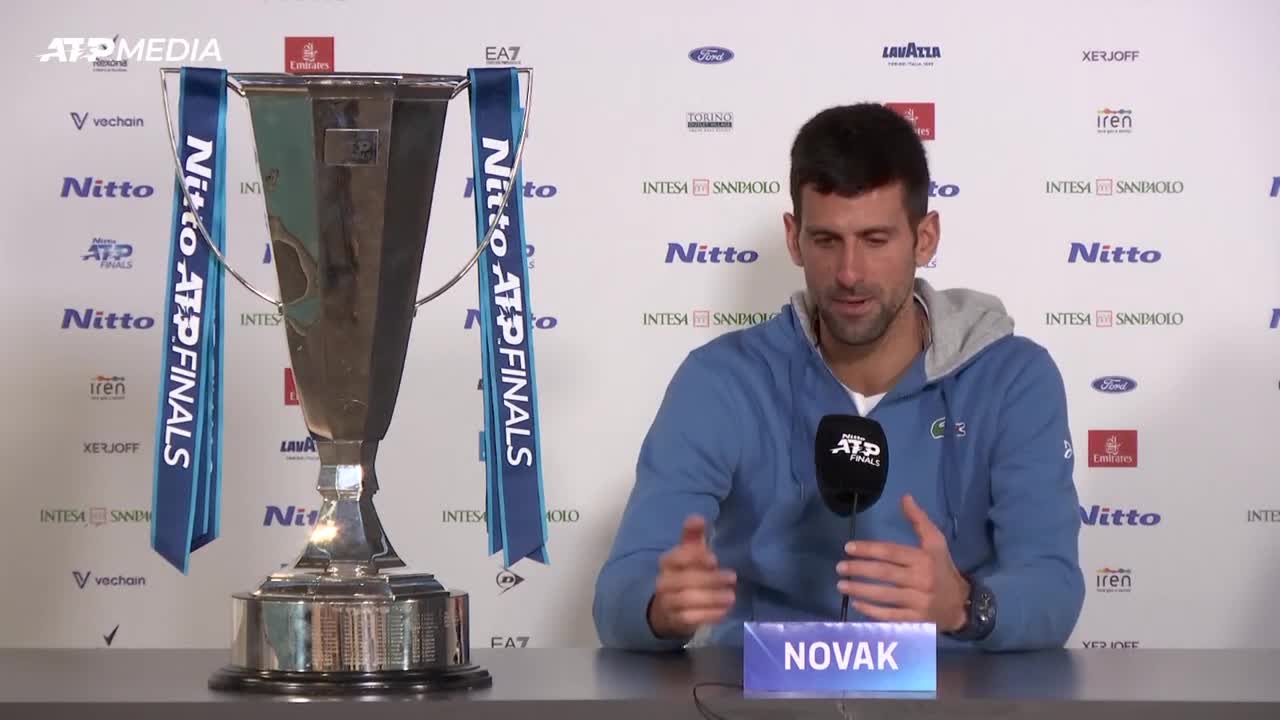 Novak Djokovic on "deeply satisfying" end to testing year at the ATP Finals | Tennis | Serbia