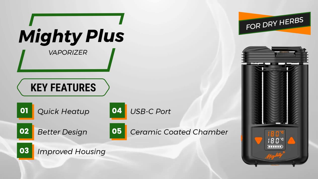 Mighty Plus Vaporizer | Haze Smoke Shop