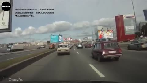 200 Tragic Moments! Idiot Drivers Crossing the Road Leads to Car Crashes