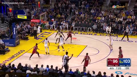Golden State Warriors vs Miami Heat Full Game Highlights | Oct