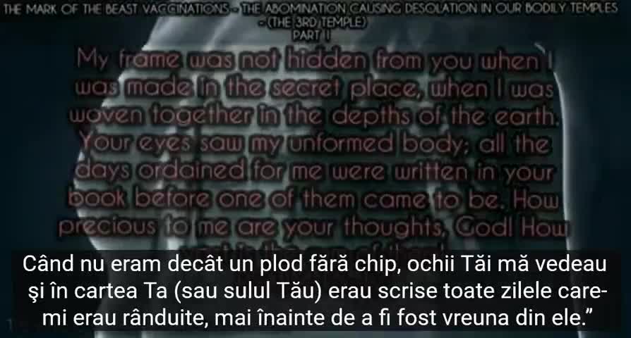 Îndepărtarea numelui lui Dumnezeu din ADN-ului uman - explicatii științifice și trimiteri biblice.