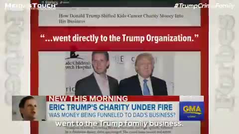 Trump crime family vote him in or out That's politics for you