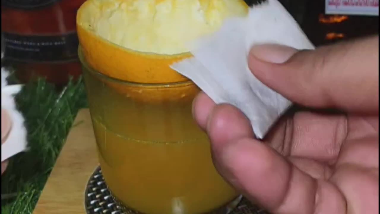 OLD MONK ORANGE TEA