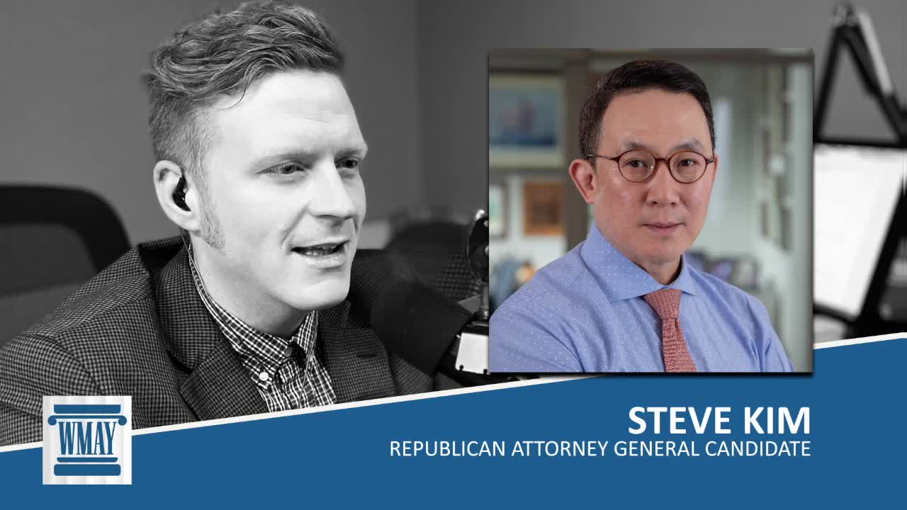 Republican Attorney General candidate Steve Kim on WMAY