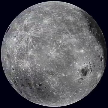 What a full rotation of the moon looks like