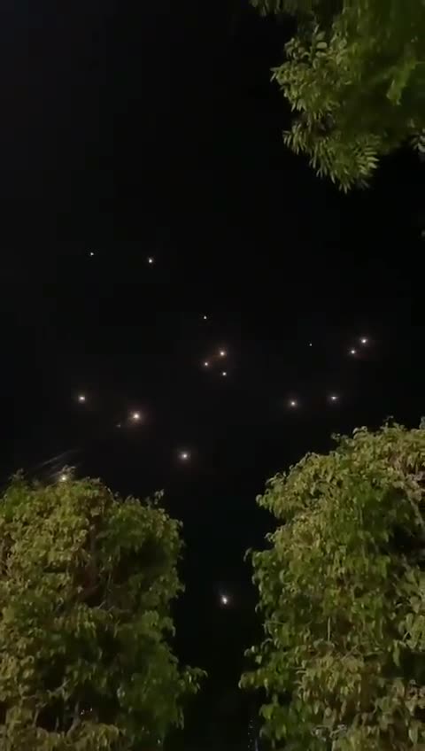 Star Wars Over the Skies of Israel