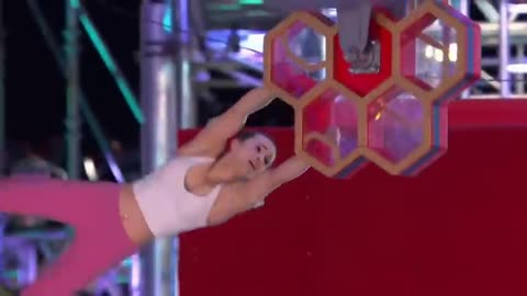 Katie Bone Emotional Run Stage 2 -American Ninja Warrior 2023 - ANW