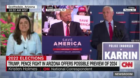 Mike Pence takes thinly-veiled shot at Trump