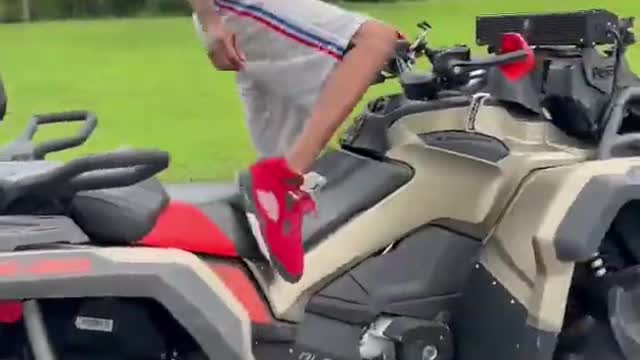 My can am 100mxr is a monster