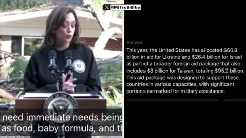 Kamala Harris Said Just $750 Will Be Given to Hurricane Victims 🤦🏻‍♂️
