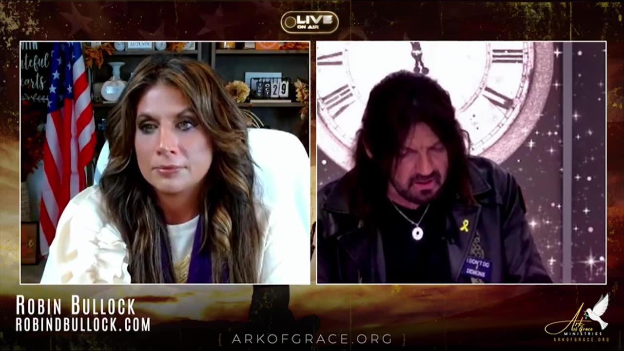 Amanda - Robin Bullock joins night of Prayer for Trumps