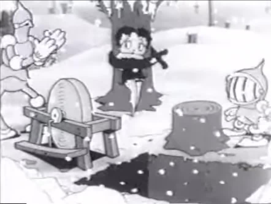 Betty Boop in Snow White c.1933 : Cab Calloway sings