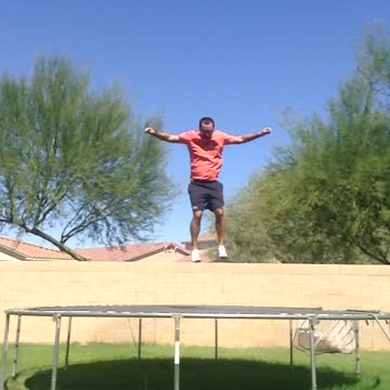 Trampoline Suddenly Snaps