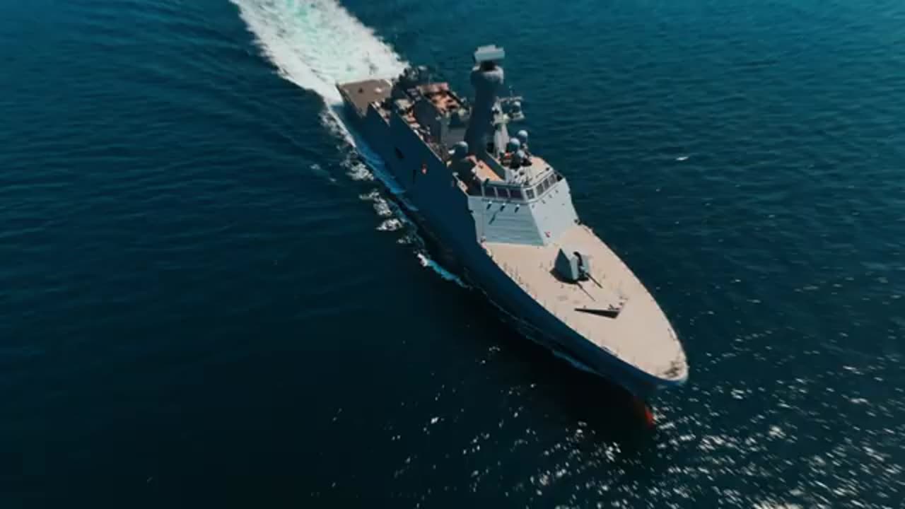 Ukrainian Navy Sea Trials First Corvette Class Warship Near Turkey