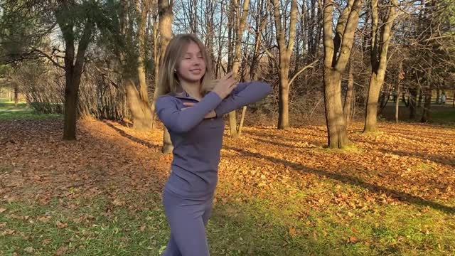 Hot Girl Beautiful Yoga Full Body