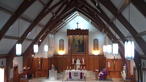 Mass 8 AM Readings through Homily 030622AD 1st Sun Lent