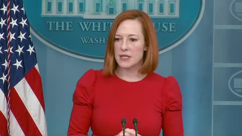 Psaki gives a long list of the ways Russia has been cracking down on dissent