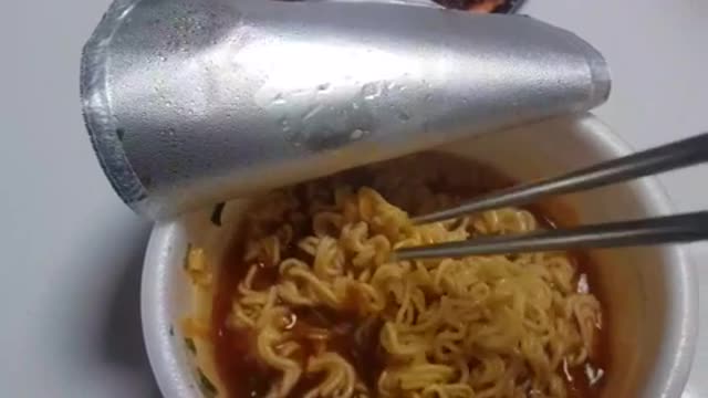 Ramen is famous in Korea