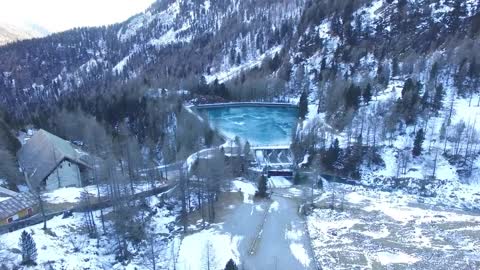 Malga Mare in inverno - Le cascate ghiacciate - Val di Pejo - Trentino