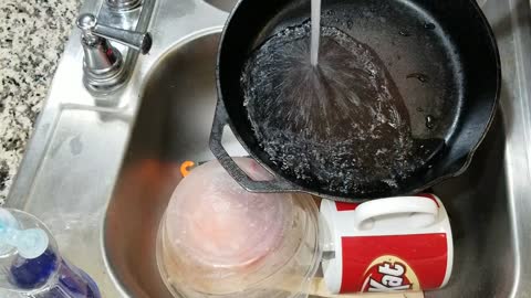 Reseasoning the Cast Iron Skillet