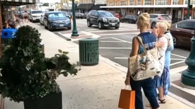 Guy dressed up as a plant scares old ladies via @testtiktoker1 #viral #trending #shorts #funny #like