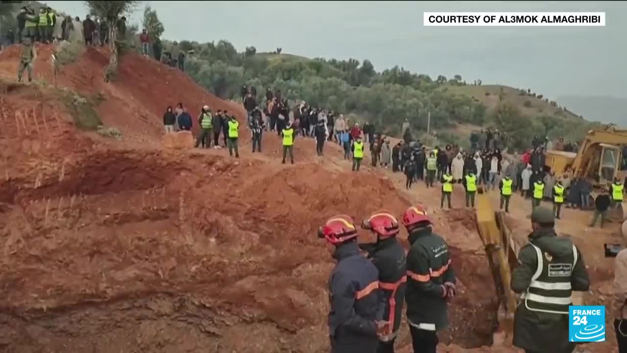 Marocco rescuers close in on boy trapped in well , FRANCE 24 ENGLISH