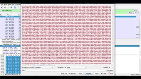 Exporting objects from wireshark